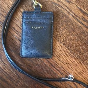 Coach lanyard